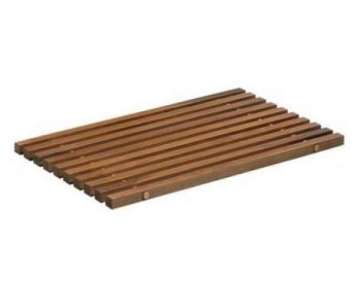 Gitterrost Holz, 39,8x24,3x1,5cm, walnuss