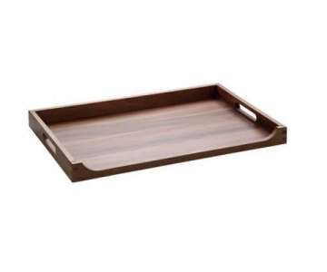 Roomservicetablett 60x40x5,4cm, walnuss