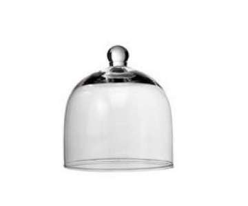 Glascloche klar, D:10,5cm, H:11,5cm
