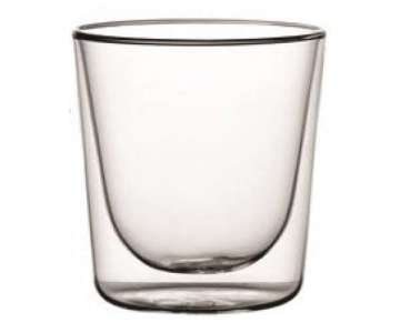 Latte Macchiato Glas 0,3L, D:9,2cm, H:10cm, doppelwandig