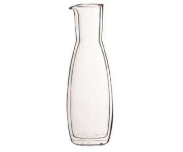 Karaffe 0,5L, H:25cm, doppelwandig
