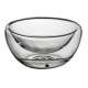 Schssel 0,25L, D:13cm, H:6,5cm, doppelwandig