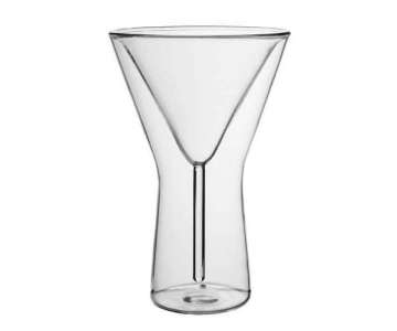 Cocktailglas 0,2L, D:10,5cm, H:16cm, doppelwandig