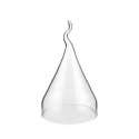 Glas-Cloche, D:13cm, H:20-23cm