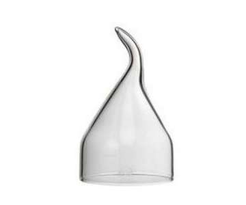 Glas-Cloche, D:5cm, H:8-9cm
