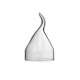 Glas-Cloche, D:6cm, H:9,5-10,5cm