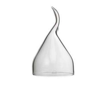 Glas-Cloche, D:7cm, H:11-12cm