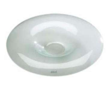 Buffetschale m. breitem Rand, D:46cm, H:6cm
