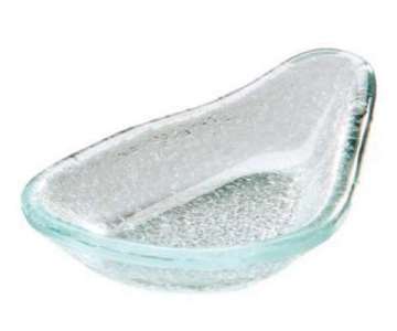 Glasschlchen lnglich, 11,5x6,5cm