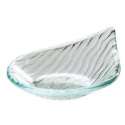 Glasschlchen Tropfen, gerillt, 10x8,5cm