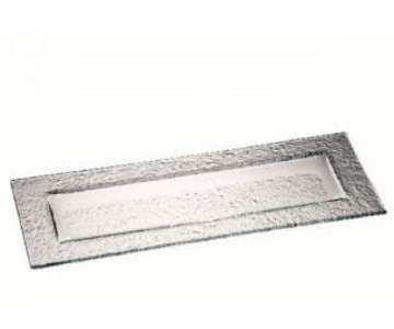 Glasplatte 33x12cm
