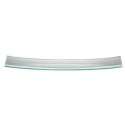 Glasplatte gewlbt, 56x10cm, H:3,5cm