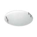 Buffetplatte rund, D:50cm, milchig