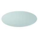 Platte Lazy Susan rund, D:53cm, milchig