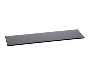Buffetplatte 80x21cm, gehrtet, schwarzgrau
