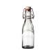 Glasflasche 0,2L mit Bgelverschlu