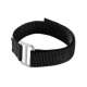 Klettgurt mit Ring, 43x2,5cm, schwarz