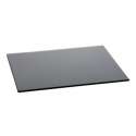 Glasplatte 2/1 GN, 65x53x1cm, schwarzgrau