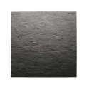 Schiefer-Buffetplatte 42x42cm m. Gummifssen