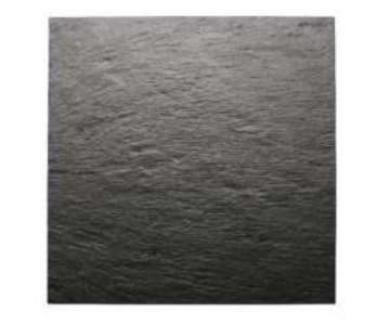 Schiefer-Buffetplatte 42x42cm m. Gummifssen