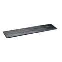 Schiefer-Buffetplatte 80x20cm m. Gummifssen