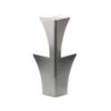 Buffet-Eckpfosten CHOICE, 9x9x24cm, 18/10