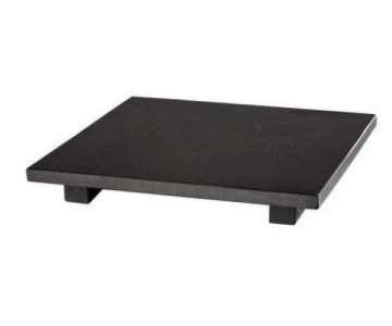 Sushigestell Marmor 25x25cm, H:3cm,  poliert