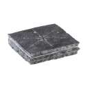 Spieplatte Schiefer m. Stern, 10x10x2,5cm