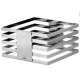 Buffetstnder SQUARELINE, 24x24x13,5cm, 18/10