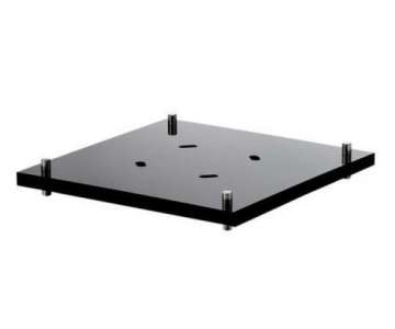 Adapter SQUARELINE, 27x27x3,5cm, Acryl schwarz
