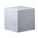 Buffetw�rfel KONKRET! 24x24cm, H:24cm, grau