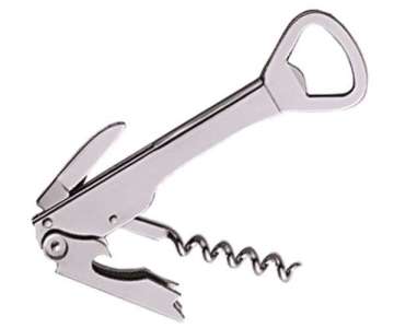 Kellnerkorkenzieher mit Messer