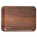 Tablett 52 x 39 cm Dekor: Nussbaum