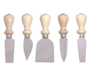 Ksemesser Set  5 Stck mit Holzgriff