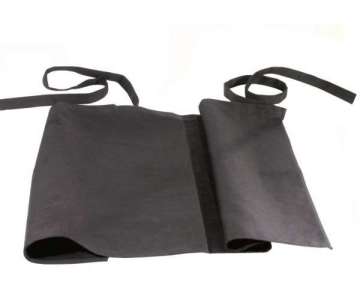 Bistro-Schrze/Vorbinder 50 x 90 cm, schwarz
