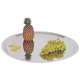 Bankettplatte rund 50 cm