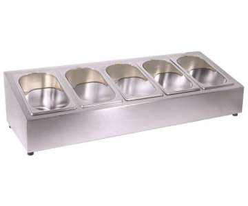 Besteckkasten fr 5 Einstze fr Bestecke GN 1/4 7002/001