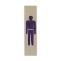Schild MANN (Symbol)