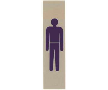 Schild MANN (Symbol)