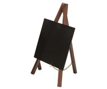 Tischstaffelei, mahagonifarben, Packung mit 3 Stck