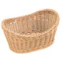 Brotkorb oval 29.5x20.5cm H13cm, waschbar