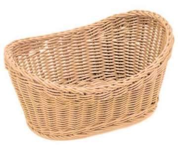Brotkorb oval 29.5x20.5cm H13cm, waschbar