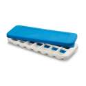 Quicksnap Plus Eiswrfelbehlter, weiss/blau, 13x32.2x3.5 cm