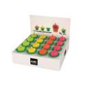 Display 16 Stk. Teeei Blume assortiert, 32x32x21 cm