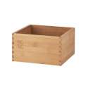 Woodstock Aufbewahrungsbox klein, Bambus, 18x18x10 cm