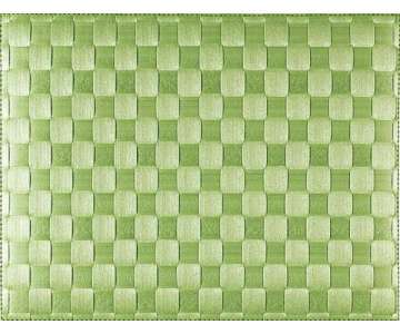 PP-Tischset gewebt, eckig, lime, 30x40 cm