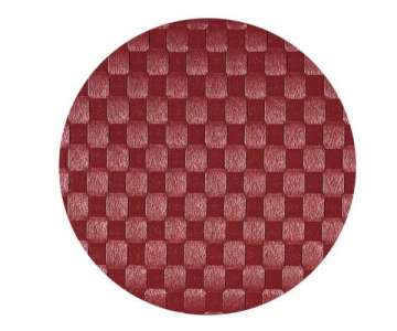 PP-Tischset gewebt, rund, aubergine,  36 cm