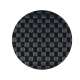 PP-Tischset gewebt, rund, schwarz,  36 cm