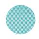 PP-Tischset gewebt, rund, aquamarin,  36 cm