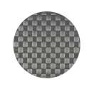 PP-Tischset gewebt, rund, anthrazit,  36 cm